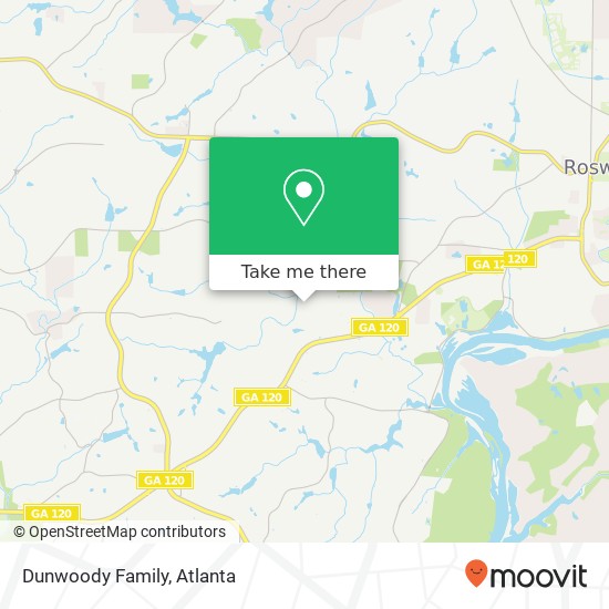 Dunwoody Family map