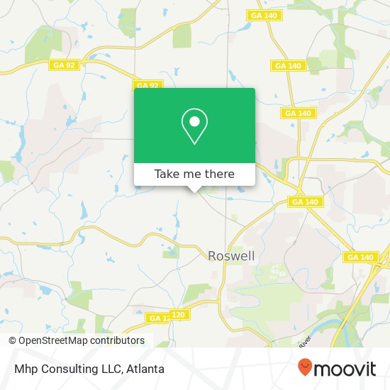 Mhp Consulting LLC map