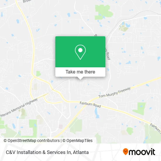 C&V Installation & Services In map