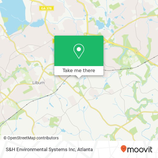 S&H Environmental Systems Inc map