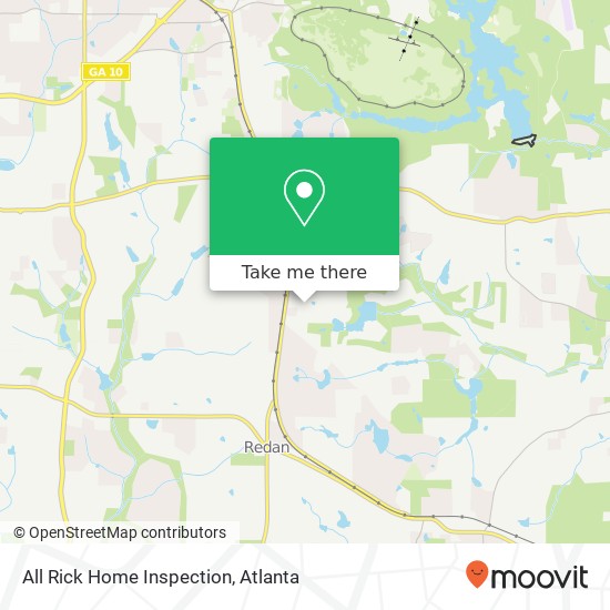 Mapa de All Rick Home Inspection