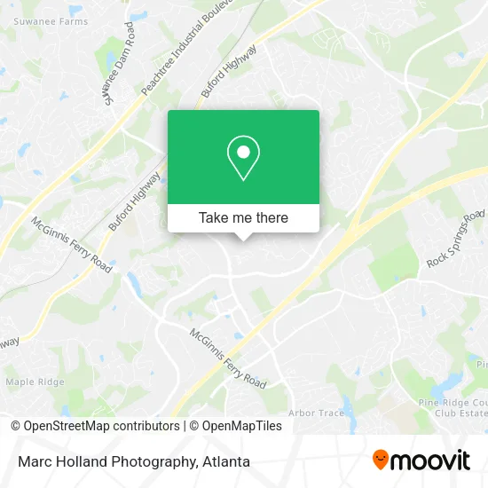 Marc Holland Photography map