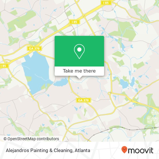 Alejandros Painting & Cleaning map