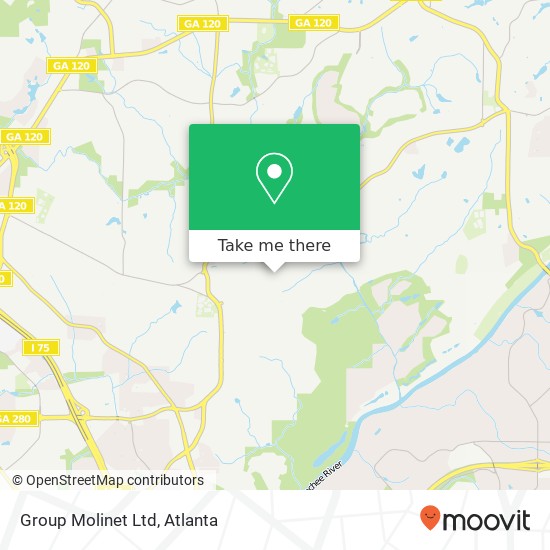 Group Molinet Ltd map