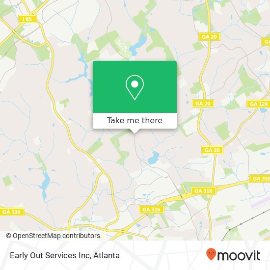 Early Out Services Inc map