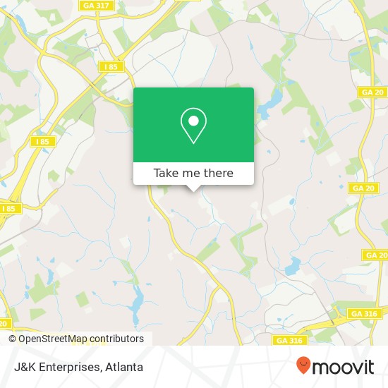 J&K Enterprises map