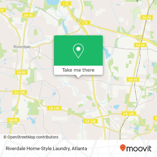 Mapa de Riverdale Home-Style Laundry