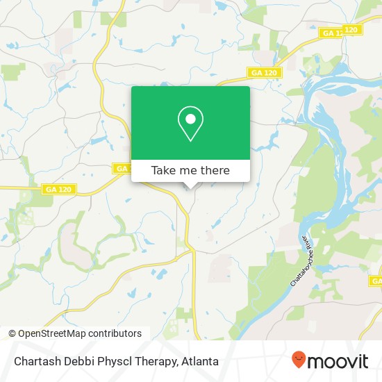 Mapa de Chartash Debbi Physcl Therapy