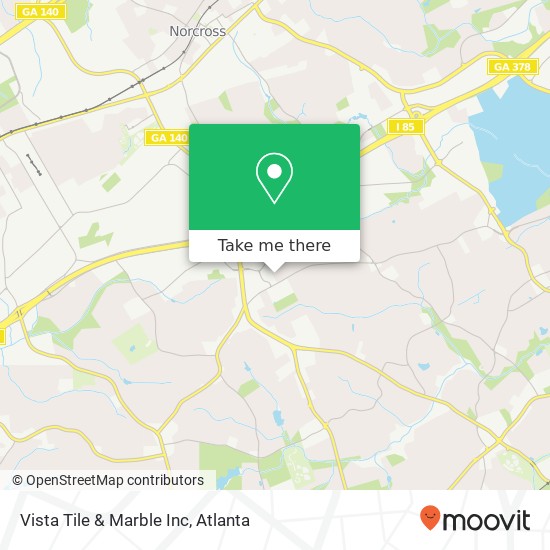 Vista Tile & Marble Inc map