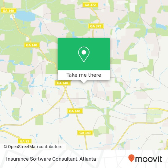 Insurance Software Consultant map