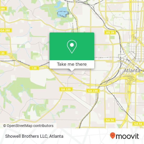 Showell Brothers LLC map