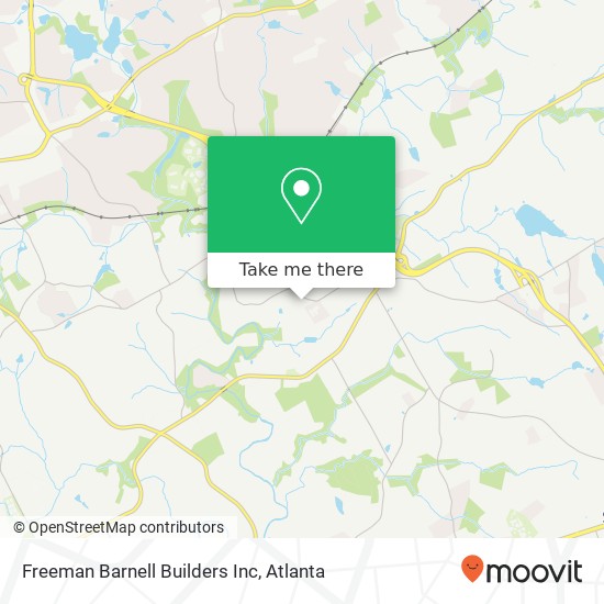 Freeman Barnell Builders Inc map