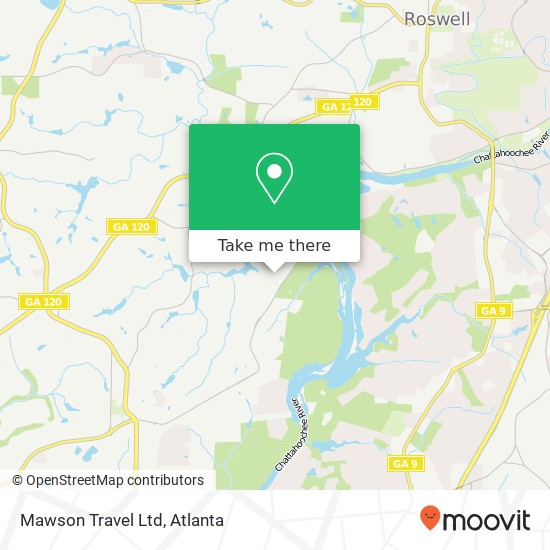 Mawson Travel Ltd map
