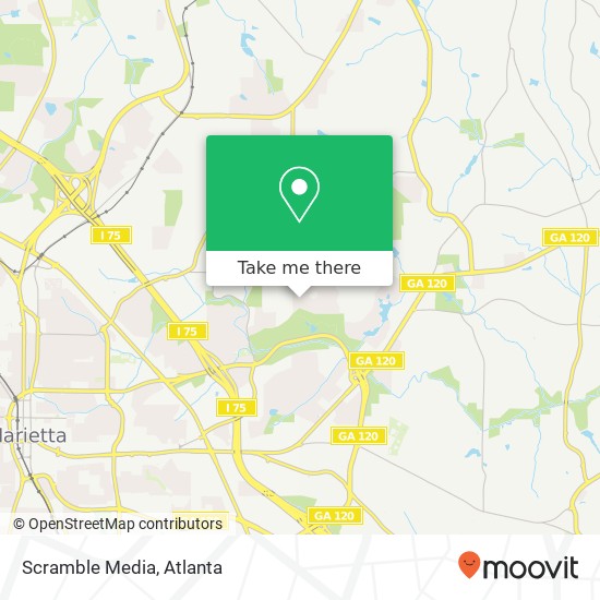 Scramble Media map