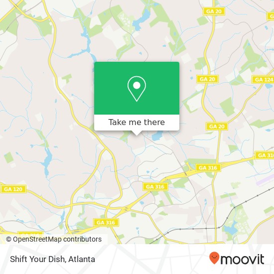 Mapa de Shift Your Dish