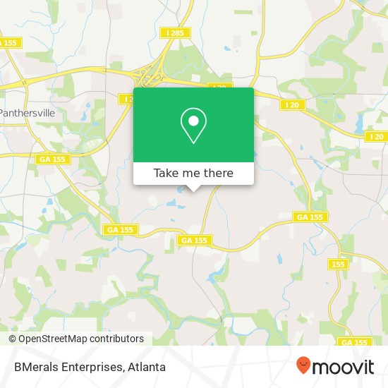 BMerals Enterprises map