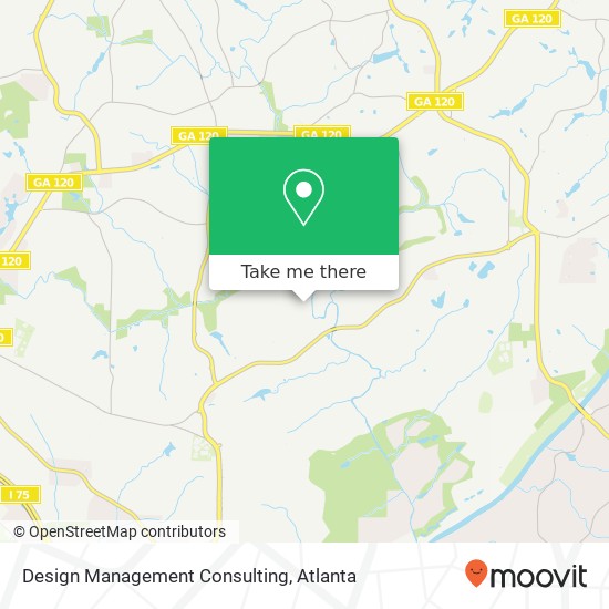 Mapa de Design Management Consulting