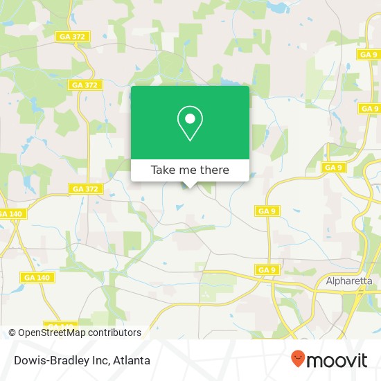 Mapa de Dowis-Bradley Inc