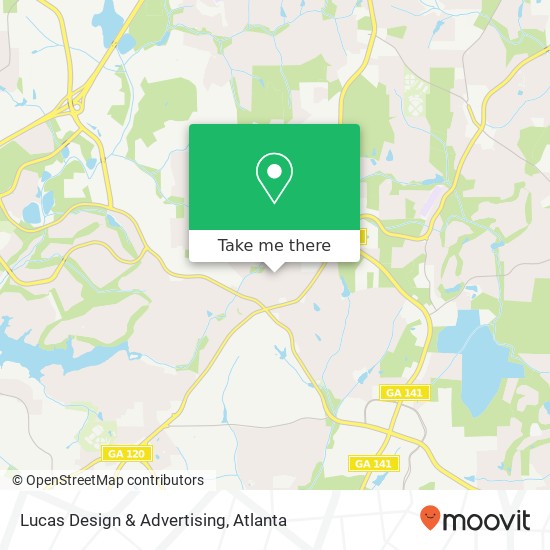 Lucas Design & Advertising map