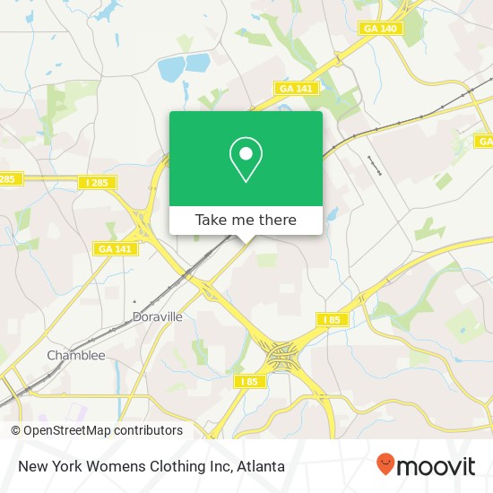 New York Womens Clothing Inc map