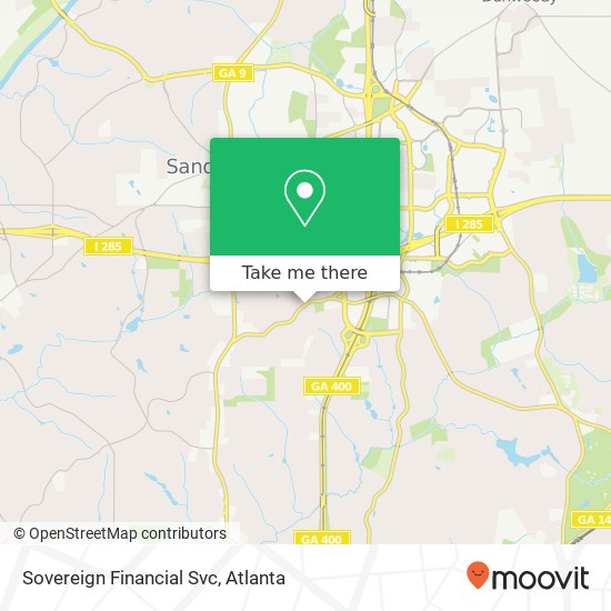 Sovereign Financial Svc map