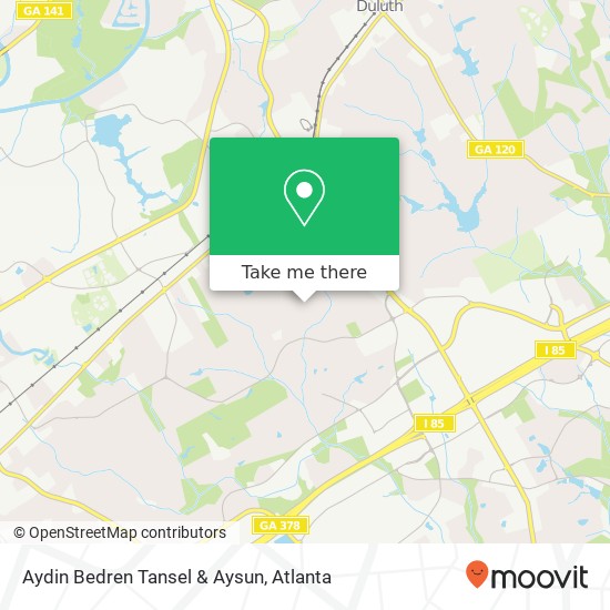 Mapa de Aydin Bedren Tansel & Aysun