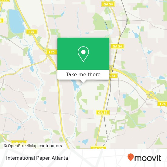 Mapa de International Paper