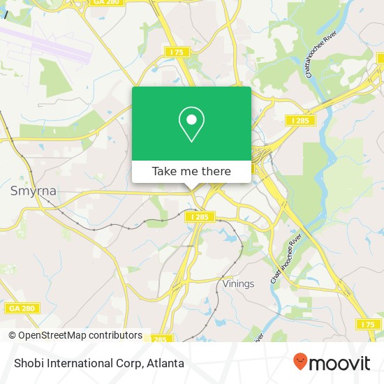 Mapa de Shobi International Corp