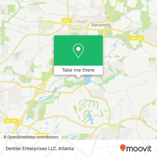 Dentler Enterprises LLC map