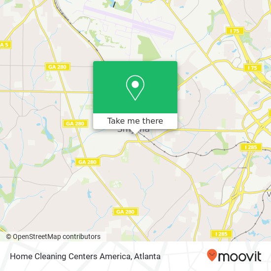 Home Cleaning Centers America map