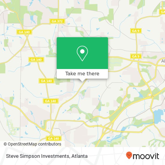 Mapa de Steve Simpson Investments