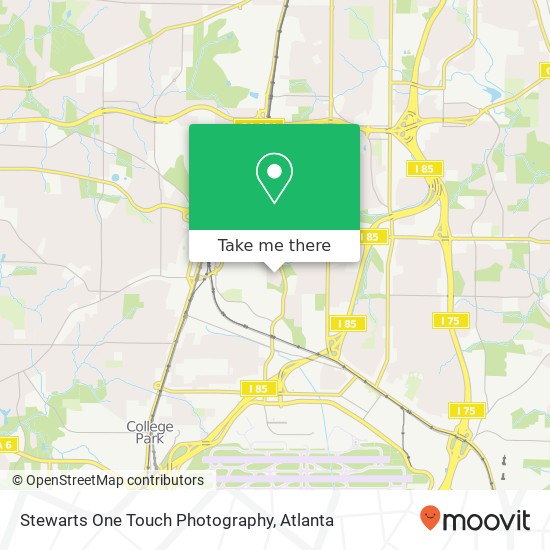 Stewarts One Touch Photography map
