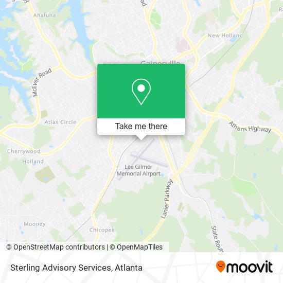 Mapa de Sterling Advisory Services