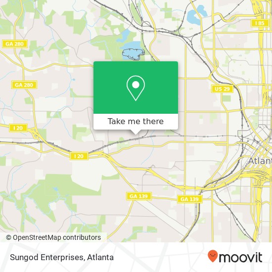 Mapa de Sungod Enterprises