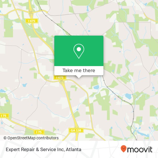 Mapa de Expert Repair & Service Inc