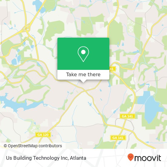 Us Building Technology Inc map