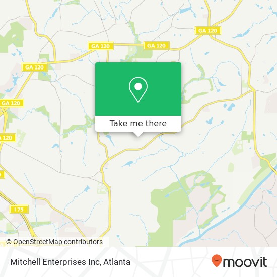 Mapa de Mitchell Enterprises Inc