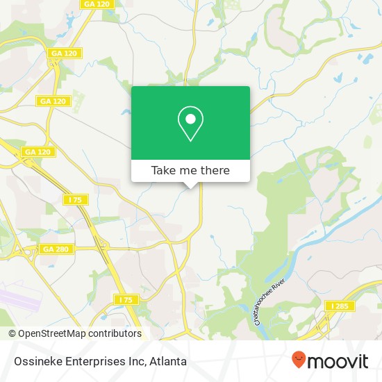 Ossineke Enterprises Inc map