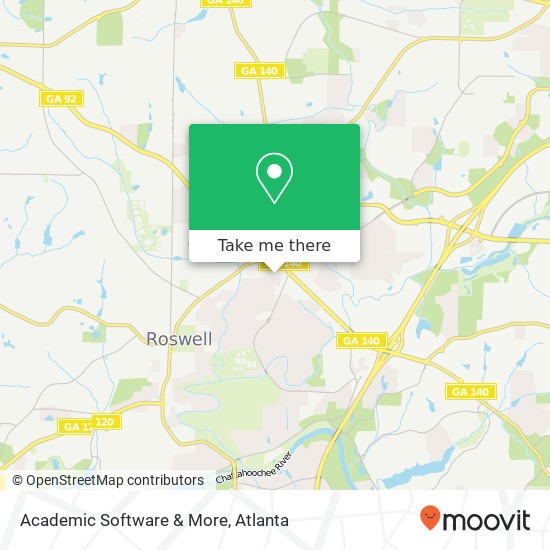 Academic Software & More map