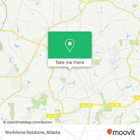 Mapa de Workforce Solutions