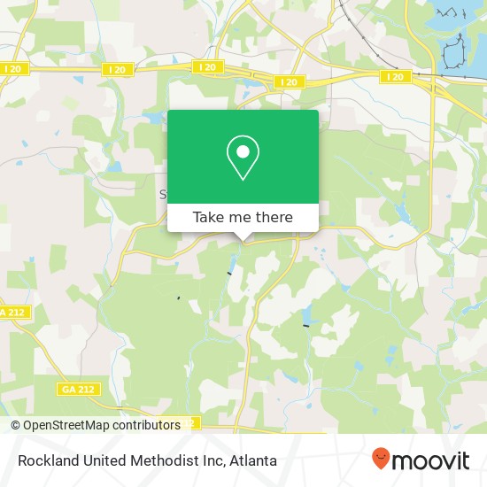 Rockland United Methodist Inc map