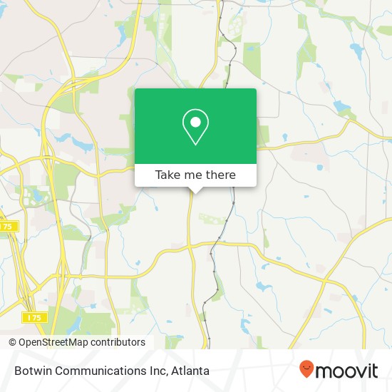 Mapa de Botwin Communications Inc