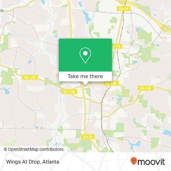 Wings At Dtop map