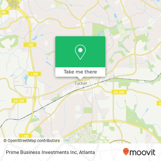 Mapa de Prime Business Investments Inc