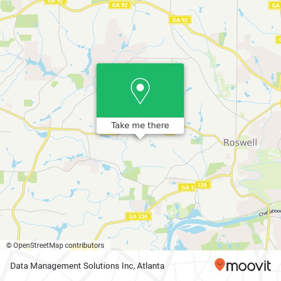 Data Management Solutions Inc map