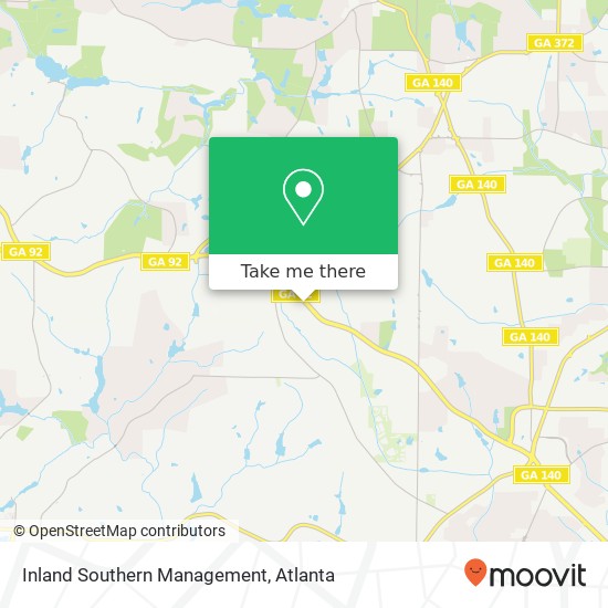 Mapa de Inland Southern Management