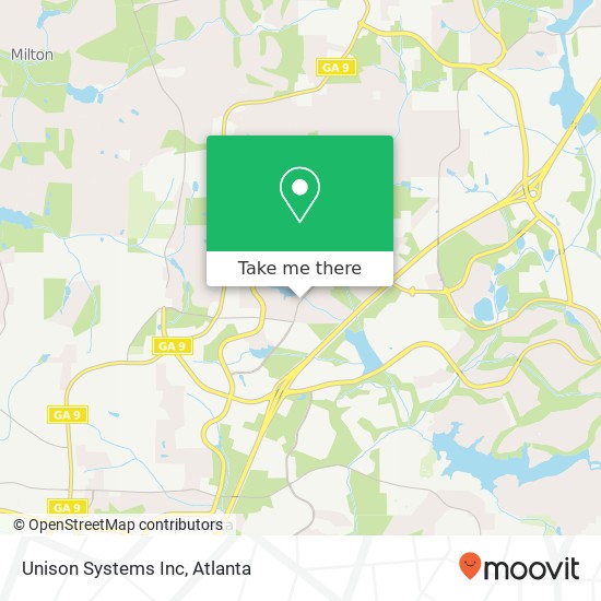 Unison Systems Inc map