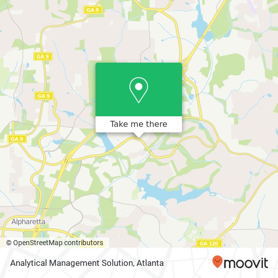 Analytical Management Solution map