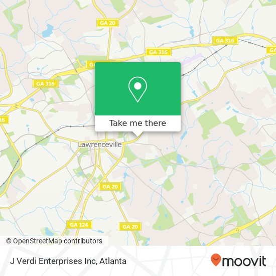 J Verdi Enterprises Inc map