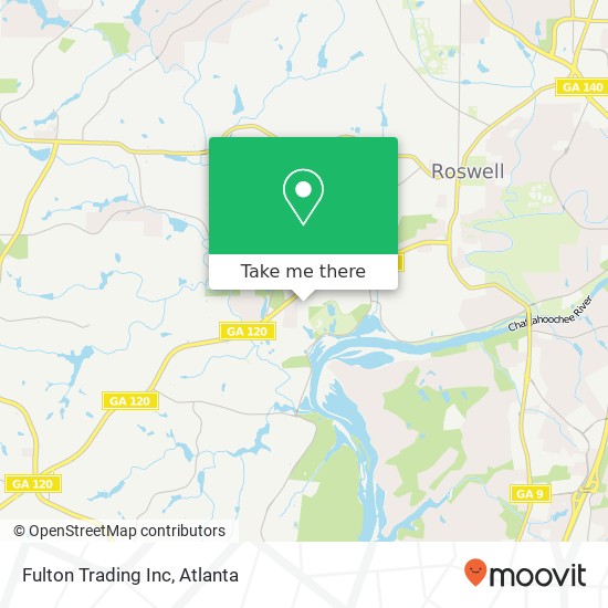 Mapa de Fulton Trading Inc